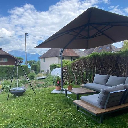 Appartement Au Calme Avec Vue Sur Les Montagnes. Sévrier Exteriör bild
